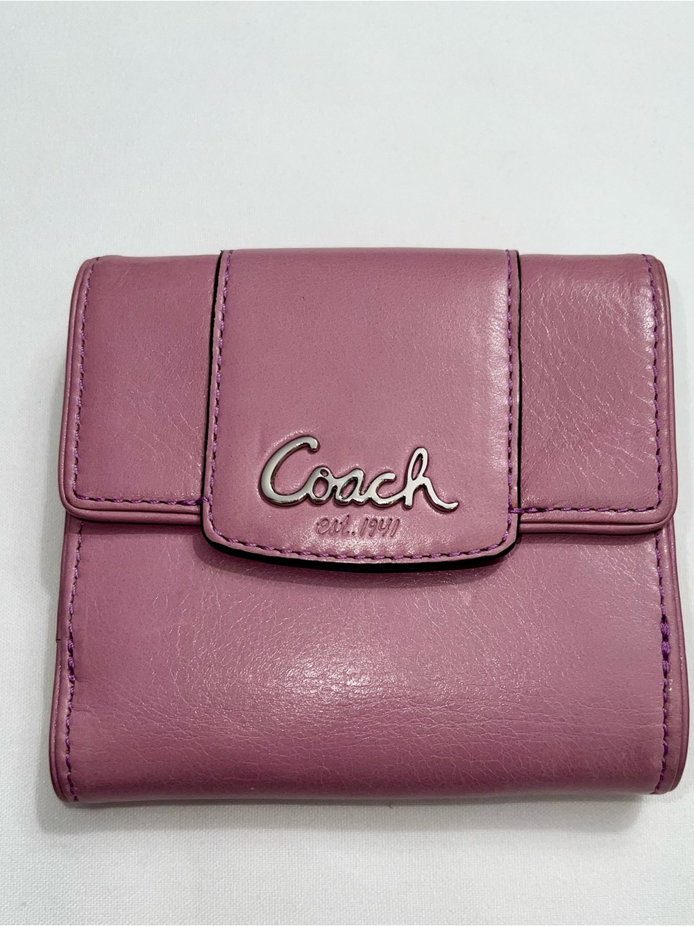 Coach Small Wallet - Light Purple